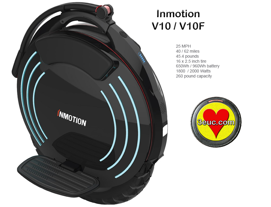 3euc Inmotion V10 / V10F EUC (electric unicycle)